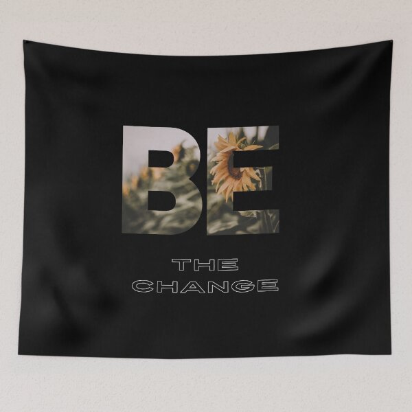 Item preview, Be the Change designed and sold by EcoArtTees.
