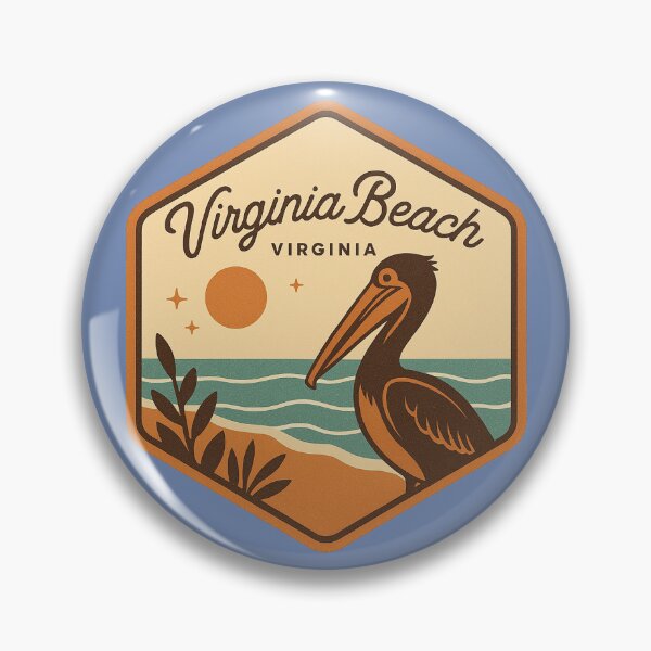 Item preview, Virginia Beach  designed and sold by Broken Antler Designs .