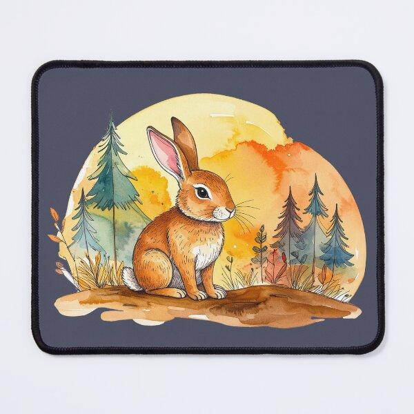 Item preview, Woodland Rabbit – Cute Storybook Style Forest Animal Illustration designed and sold by LivelaStudio.
