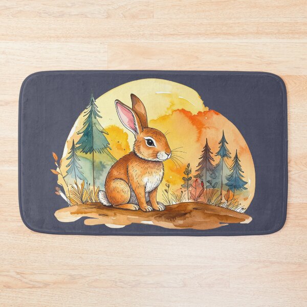 Item preview, Woodland Rabbit – Cute Storybook Style Forest Animal Illustration designed and sold by LivelaStudio.