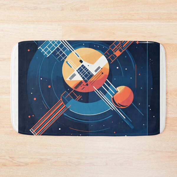 Item preview, Space exploration satellite in orbit designed and sold by anytka.