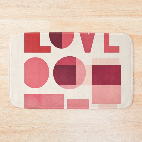 Item preview, Love and geometric shapes create art designed and sold by anytka.