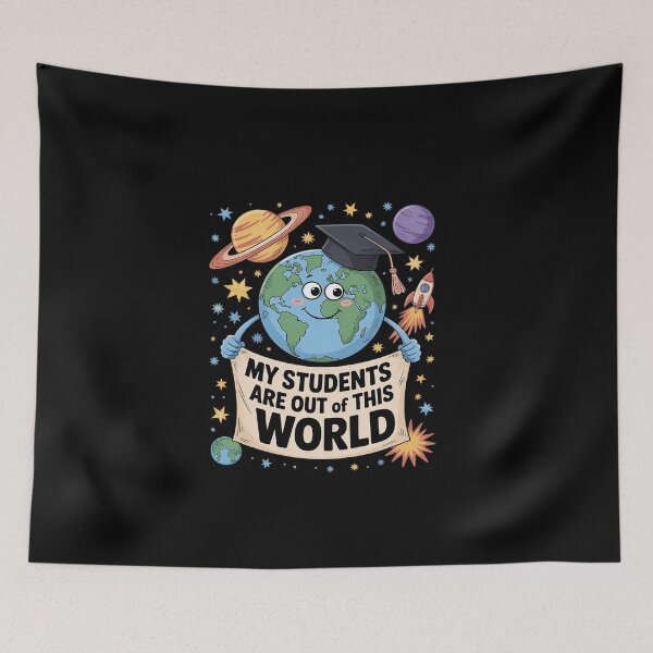 Item preview, My Student Are Out Of This World Space Astronomy Teacher  designed and sold by EllinoKlemo.
