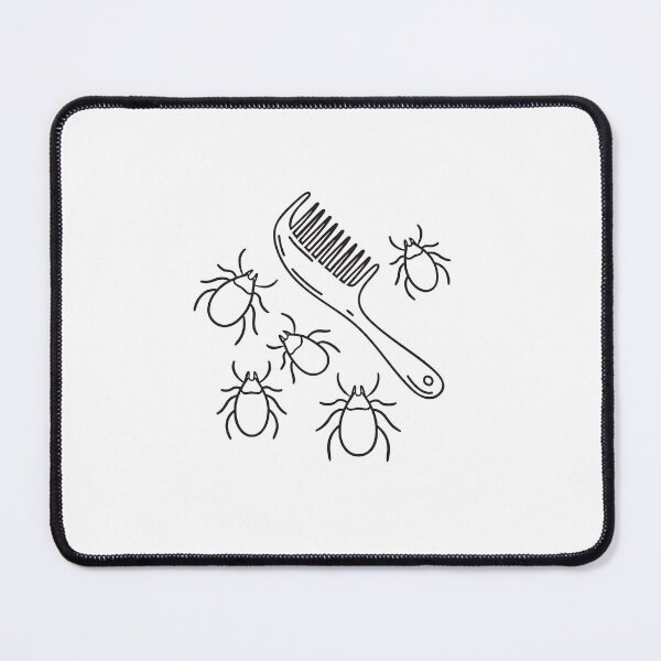 Item preview, Ticks resting near a comb designed and sold by rasagamastore.