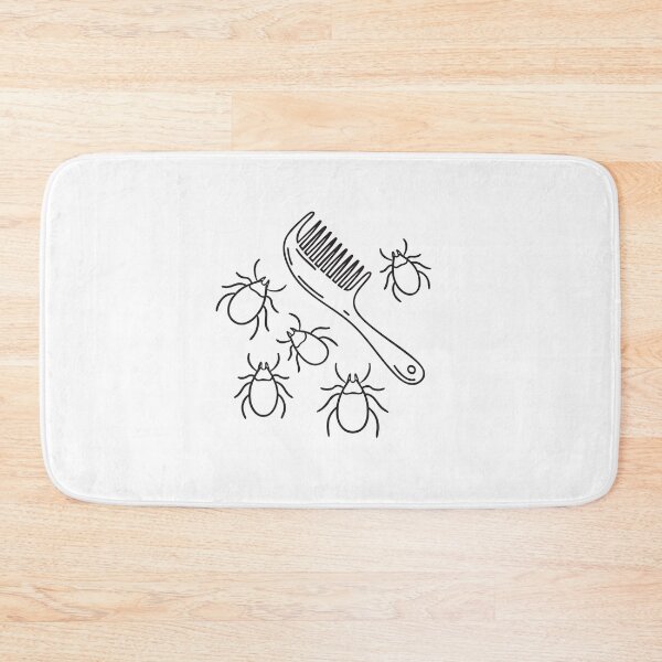 Item preview, Ticks resting near a comb designed and sold by rasagamastore.