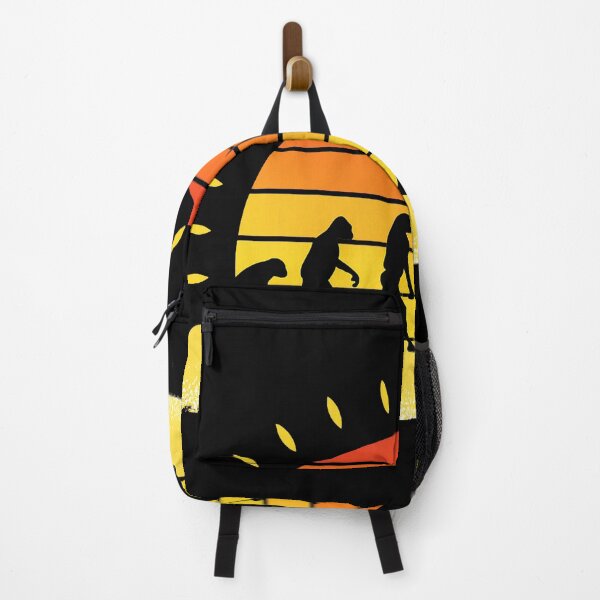 Item preview, Retro Evolution Sunset Vintage Silhouette Funny Walking Design designed and sold by DrawHandArt.
