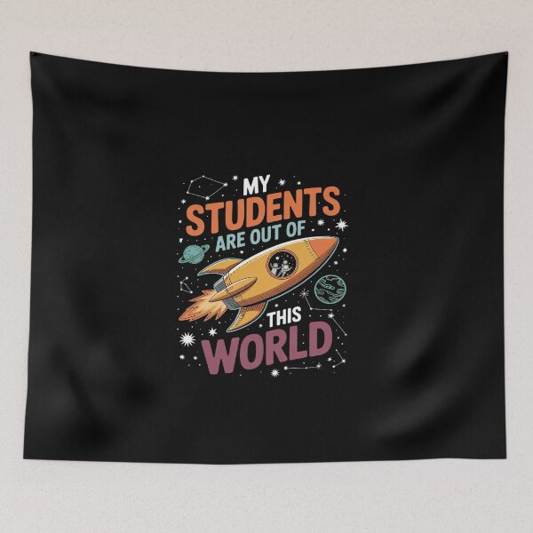Item preview, My Students Are Out Of This World Astronomy Teacher  designed and sold by EllinoKlemo.