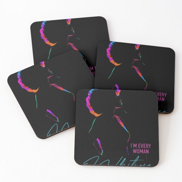 Item preview, Whitney Houston I'm Every Woman Neon Art designed and sold by KelvinReed.