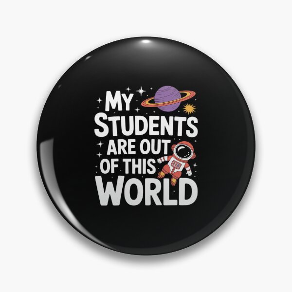 Item preview, My Students Are Out Of This World Space Teacher 2  designed and sold by EllinoKlemo.