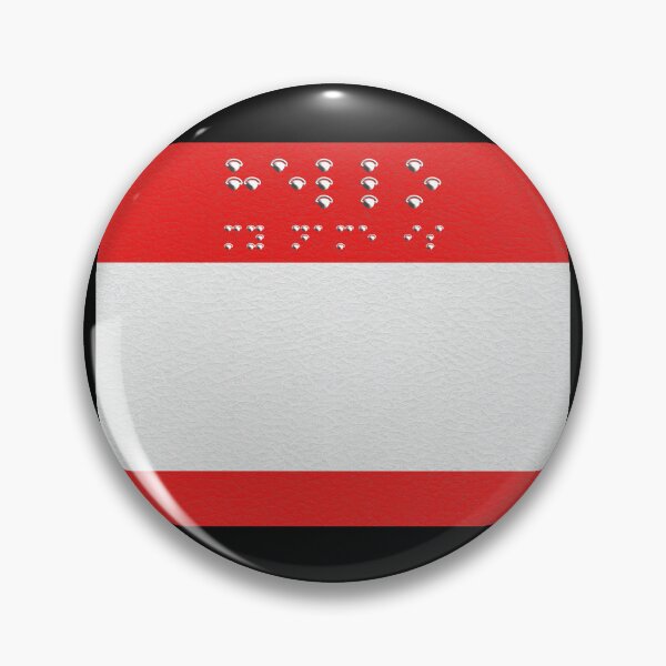 Item preview, Hello My Name Is – Eyepatch Braille Parody Graphic designed and sold by Eyepatch-Jacks.