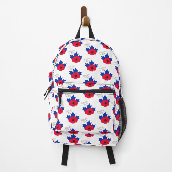 Item preview, Red Poppy and Maple Leaf – Remembrance Day Tribute Art designed and sold by InspiredCreatives.