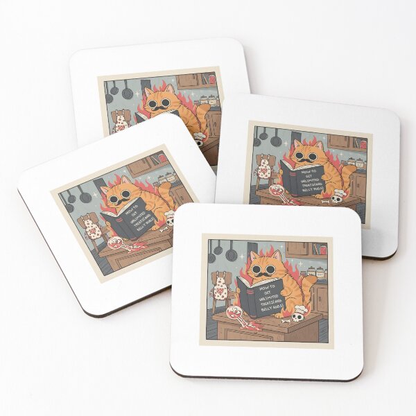 Item preview, Evil Cat Summoning Unlimited Treats designed and sold by DARKSALLS.