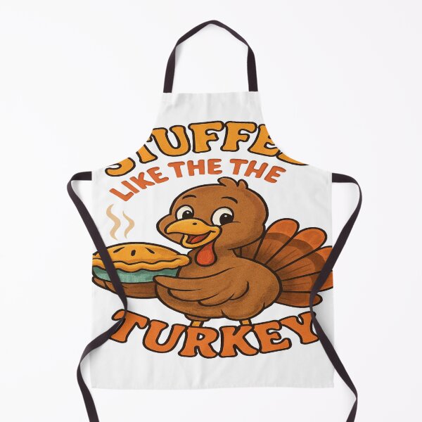 Item preview, Stuffed Like The Turkey – Funny Thanksgiving Cartoon designed and sold by Print4verse.