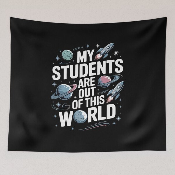Item preview, My Students Are Out OF This World Science  designed and sold by KonstanKoraner.