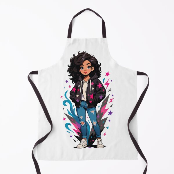Item preview, The Star Girl – Shine Like the Universe designed and sold by ArtesioByZaber.