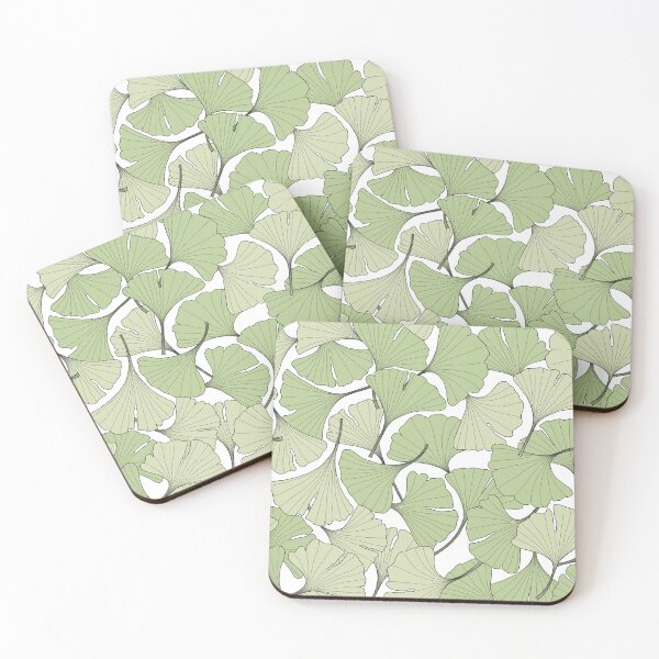 Item preview, Ginkgo Leaves - green designed and sold by Johanna Kindvall.