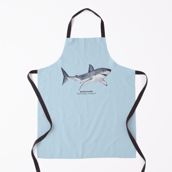 Item preview, WHITE SHARK-Carcharodon carcharias (name) designed and sold by BEATRIZ ABAITUA.