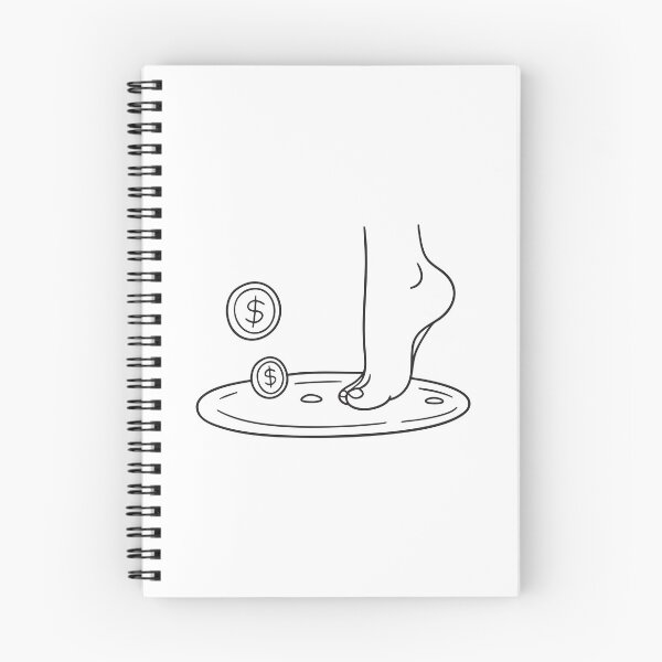 Item preview, A foot toe beside a dropped coin on the carpet designed and sold by rasagamastore.