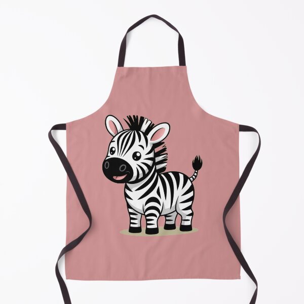 Item preview, Cute Cartoon Zebra – Adorable Animal Illustration for Kids and Nature Lovers designed and sold by Royalsticker.
