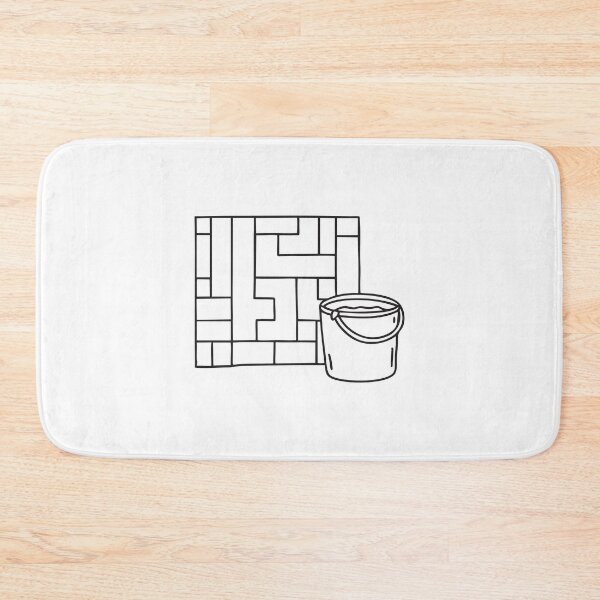 Item preview, A tiles beside a water bucket in a kitchen remodel designed and sold by rasagamastore.