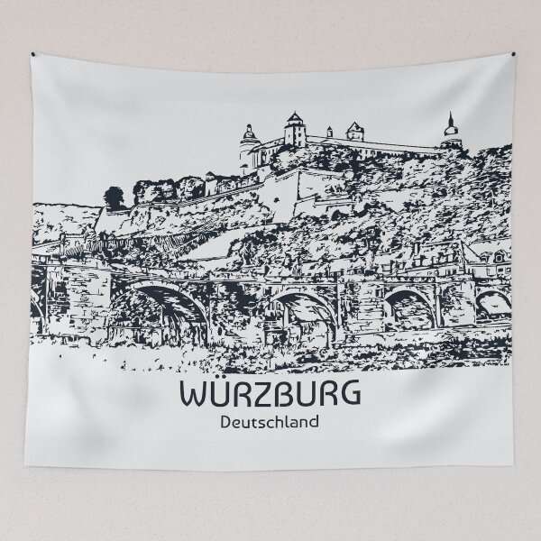 Item preview, Wuerzburg - Deutschland designed and sold by Lakeric Cityscapes.