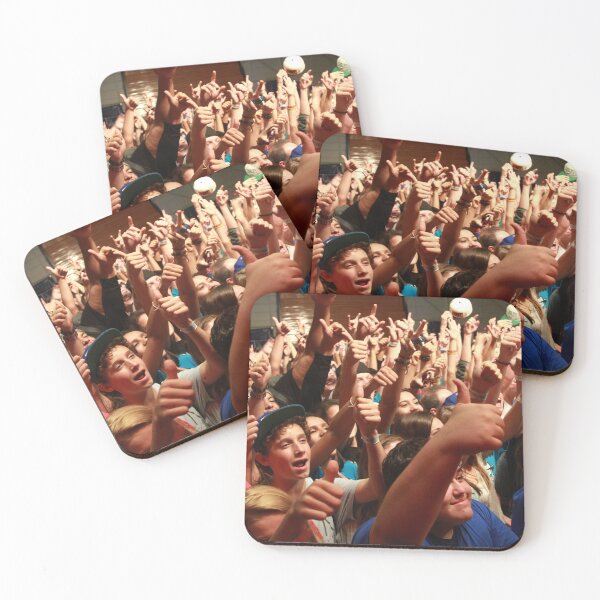 Item preview, Young Concert Fans Cheering For The Band - Photograph designed and sold by ConcertImages.