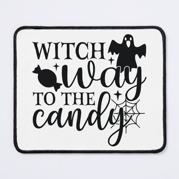 Item preview, Witch Way to the Candy - Funny Halloween Trick or Treat designed and sold by FuzionRaptor.