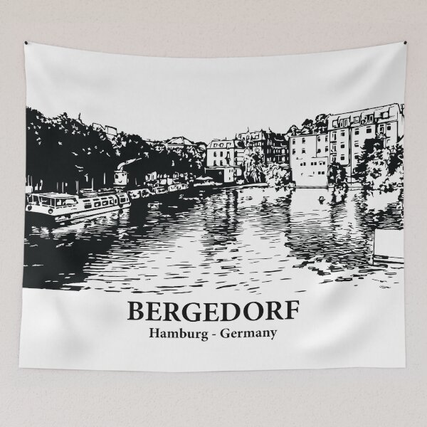 Item preview, Bergedorf - Germany designed and sold by Lakeric Cityscapes.