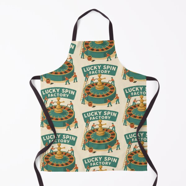 Item preview, Lucky Spin Factory – Vintage Retro Casino Stickers designed and sold by Tiny Joy World.