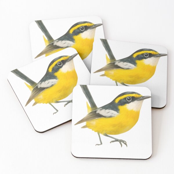 Item preview, Yellow-breasted Boatbill (Machaerirhynchus flaviventer) designed and sold by HOMETOWN86.
