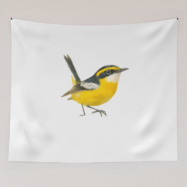 Item preview, Yellow-breasted Boatbill (Machaerirhynchus flaviventer) designed and sold by HOMETOWN86.