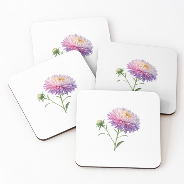 Item preview, purple chrysanthemum flower designed and sold by duffhalston.