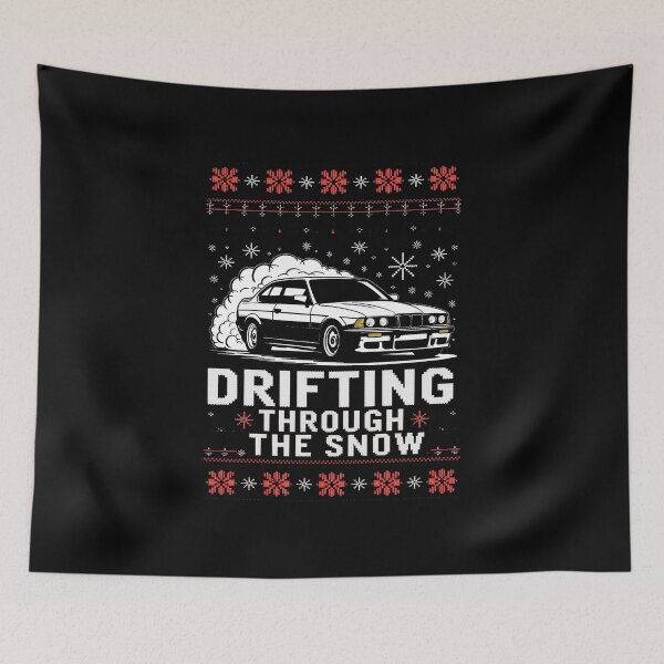Item preview, Drifting Through The Snow Car Xmas designed and sold by MonkiFlipp.