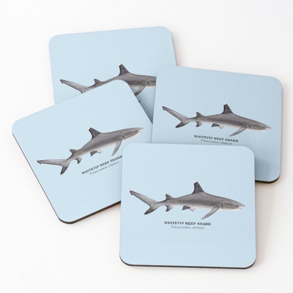 Item preview, WHITETIP REEF SHARK-Triaenodon obesus (name) designed and sold by BEATRIZ ABAITUA.