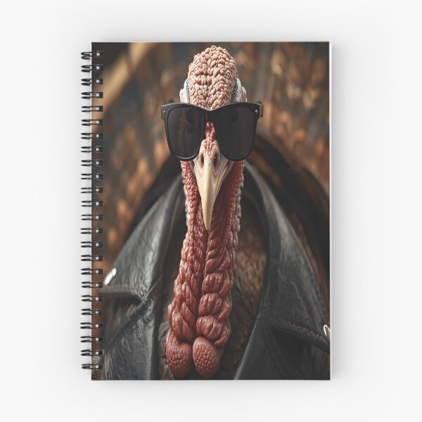 Item preview, Too Cool To Be Roasted – Realistic Cool Turkey with Sunglasses designed and sold by Print4verse.