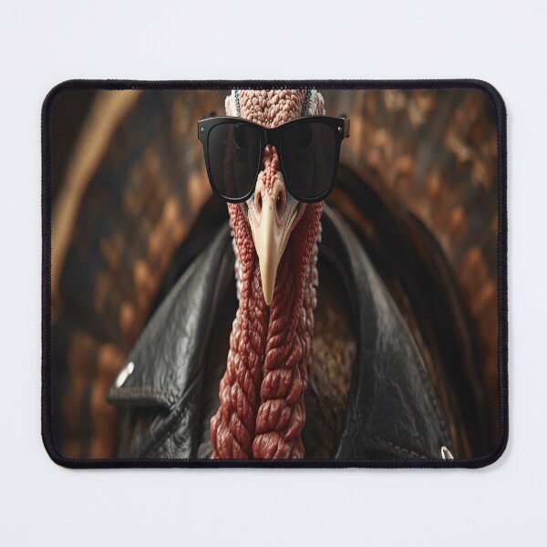 Item preview, Too Cool To Be Roasted – Realistic Cool Turkey with Sunglasses designed and sold by Print4verse.