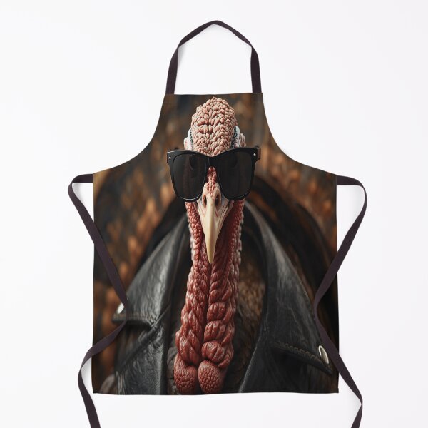 Item preview, Too Cool To Be Roasted – Realistic Cool Turkey with Sunglasses designed and sold by Print4verse.