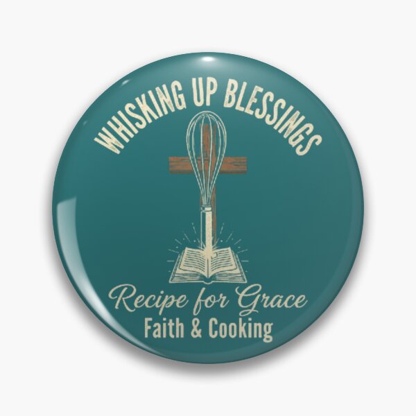 Item preview, Whisking Up Blessings Cooking Design - Christian Baker Recipe for Grace Art designed and sold by Syrupulse.