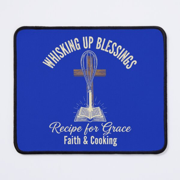 Item preview, Whisking Up Blessings Cooking Design - Christian Baker Recipe for Grace Art designed and sold by Syrupulse.