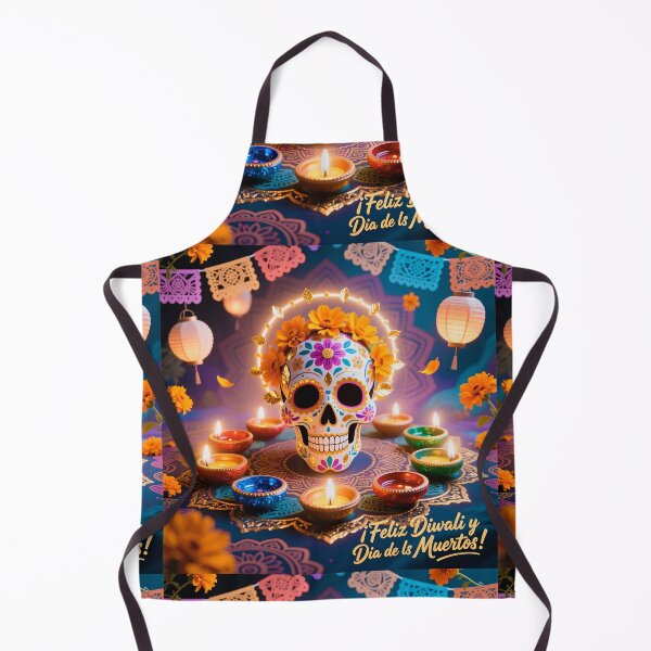 Item preview, Feliz Diwali Y Día de los Muertos. designed and sold by casamomo.