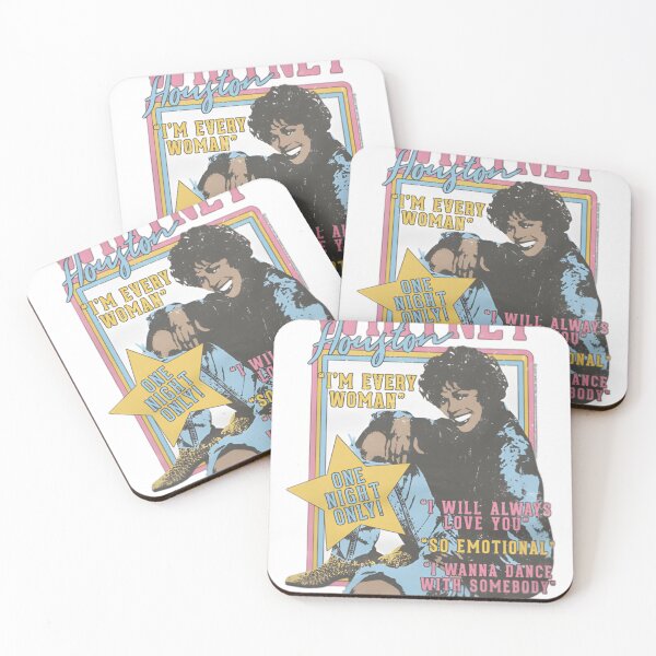 Item preview, Whitney Houston One Night Only Retro Poster designed and sold by JuliaJindra.