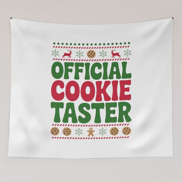 Item preview, Official Cookie Taster Christmas Sweater designed and sold by MonkiFlipp.