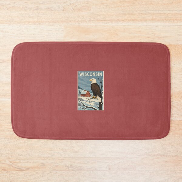 Item preview, Wisconsin  designed and sold by Broken Antler Designs .