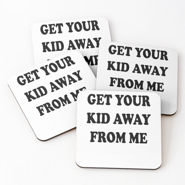 Item preview, Funny Get Your Kid Away From Me Teacher Black Text designed and sold by MathWare MathClips.