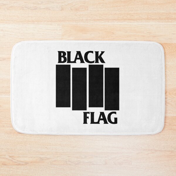 Item preview, Black Flag Punk Rock Hardcore Band Shirt – Iconic Four Bars Design designed and sold by Cat-butt-shirts.