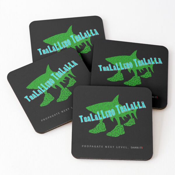 Item preview, Tralallero Tralallà Shark Meme T-Shirt | Viral Italian Code Art | PROPAGATE NEXT LEVEL | Absurd Tech Humour Poster designed and sold by S.S.S.