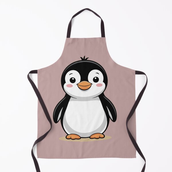 Item preview, Cute Cartoon Penguin – Adorable Winter Animal Illustration for Kids and Penguin Lovers designed and sold by Royalsticker.