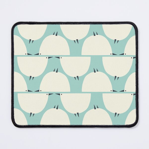 Item preview, Birds in Retro Style - light blue designed and sold by Johanna Kindvall.