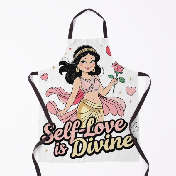 Item preview, Self-Love is Divine | Funny Aphrodite Greek Goddess Illustration designed and sold by LOLbySA.