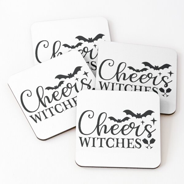 Item preview, Cheers Witches - Funny Halloween Drinking & Party Quote designed and sold by FuzionRaptor.